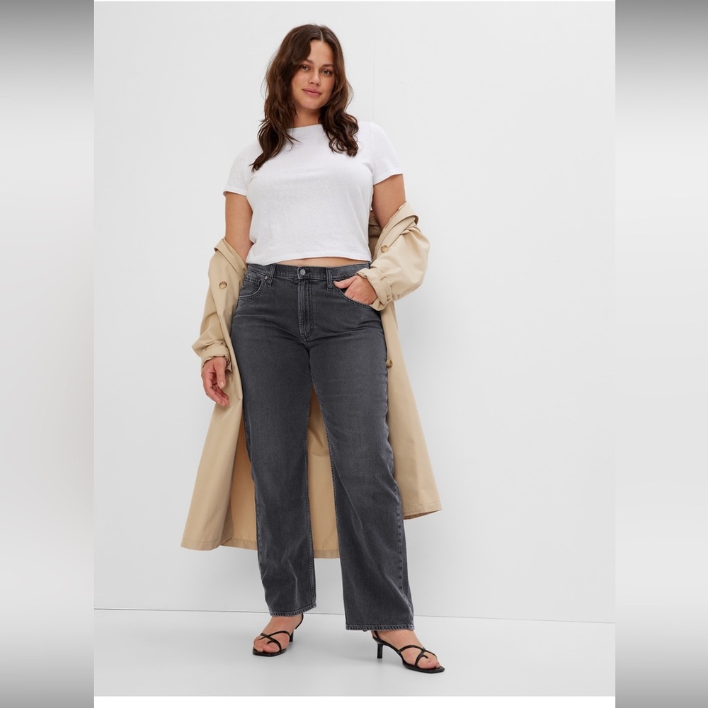 GAP Mid Rise '90s Loose Jeans size 35 regular